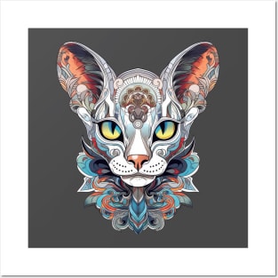 Sphynx cat Posters and Art